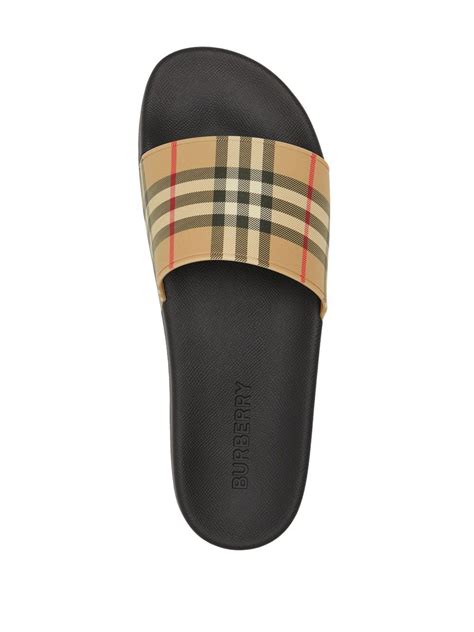 farfetch burberry slides|burberry farfetch sale.